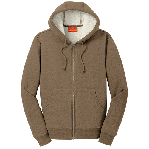 CornerStone® Heavyweight Sherpa-Lined Hooded Fleece Jacket | Hurley ...